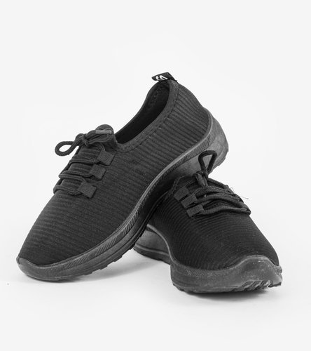 Černé nazouvací sportovní boty Slip